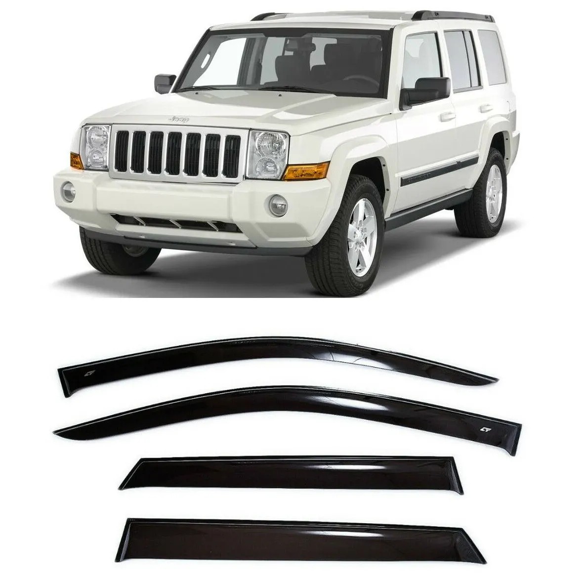 Window Visor Rain Guards (Set of 4)