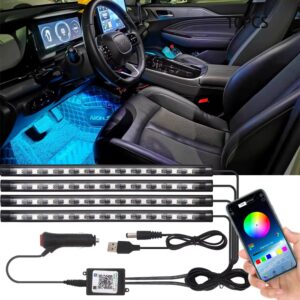 LED Ambient Interior Light Strip Kit