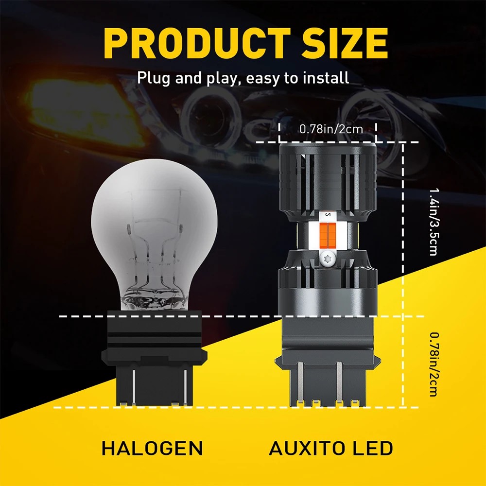 LED Turn Signal Bulbs Set